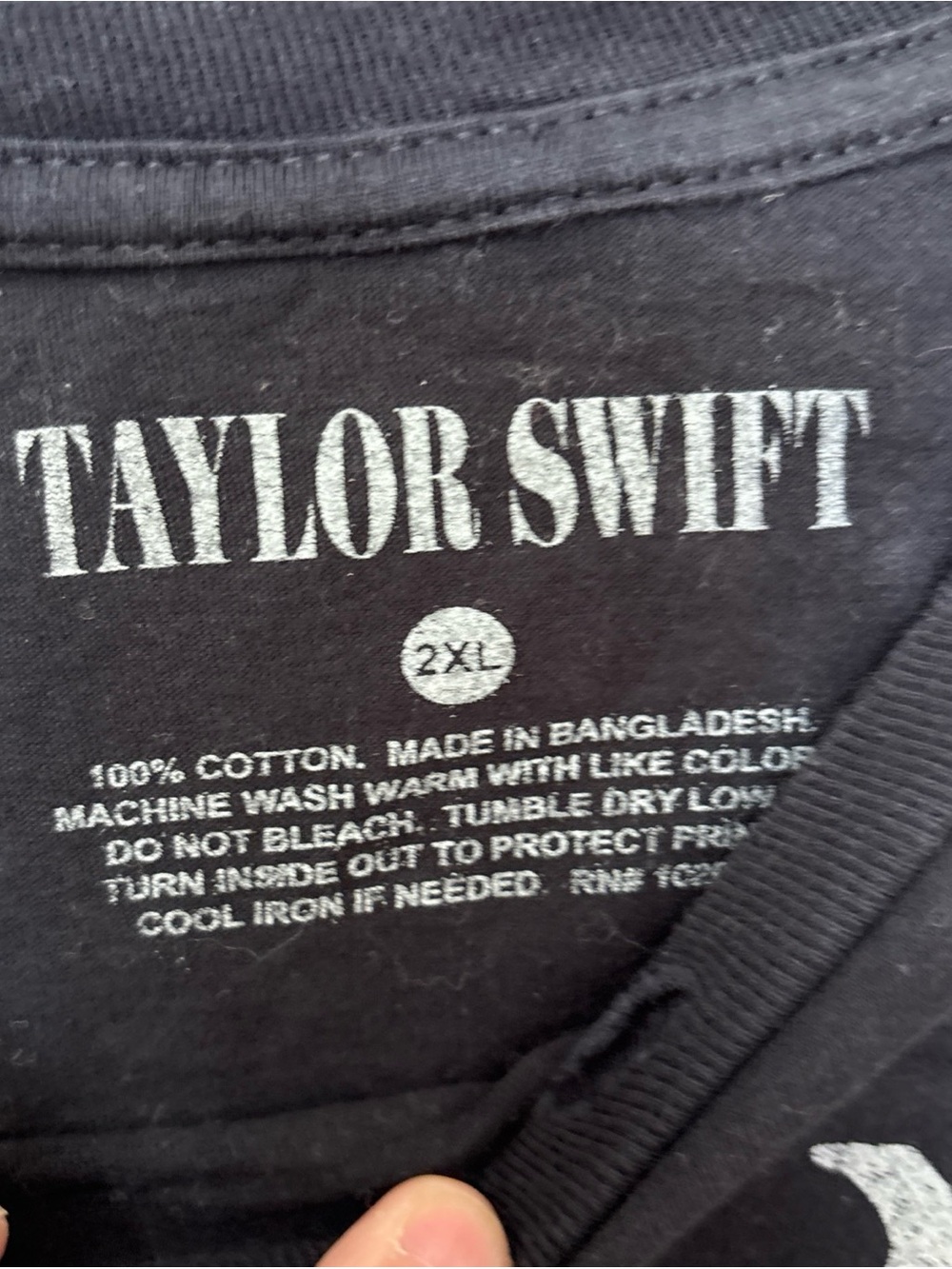 Taylor Swift They Say I Did Something Bad Distressed T-shirt 2 Xl - Picture 5 of 7